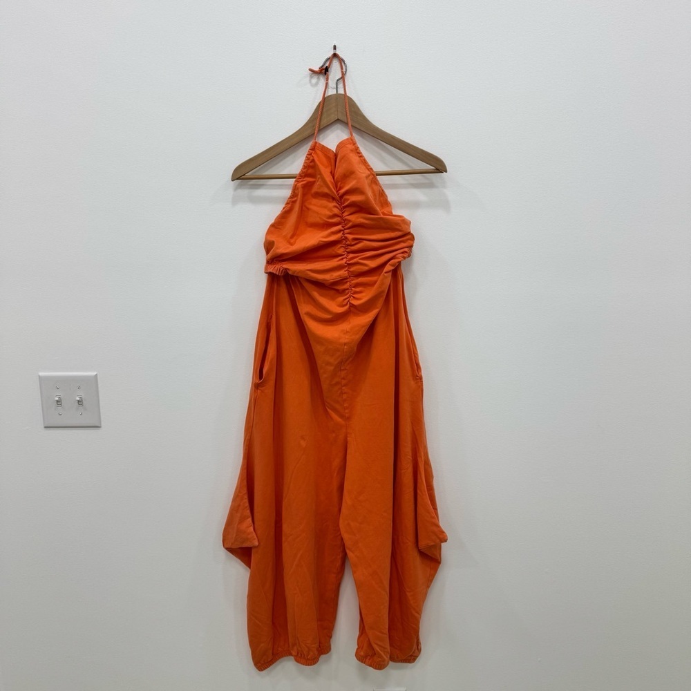 FP Movement by Free People Orange Wide-Leg Jumpsuit - Picture 8 of 10